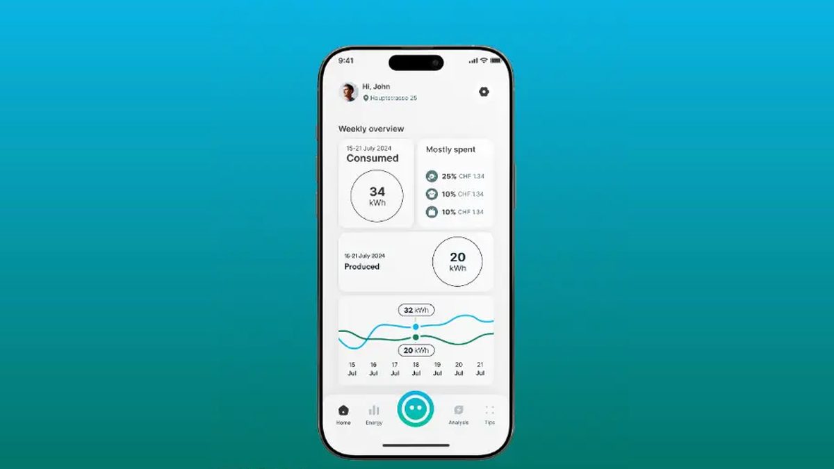 Screenshot der Website von Primeo Energie App